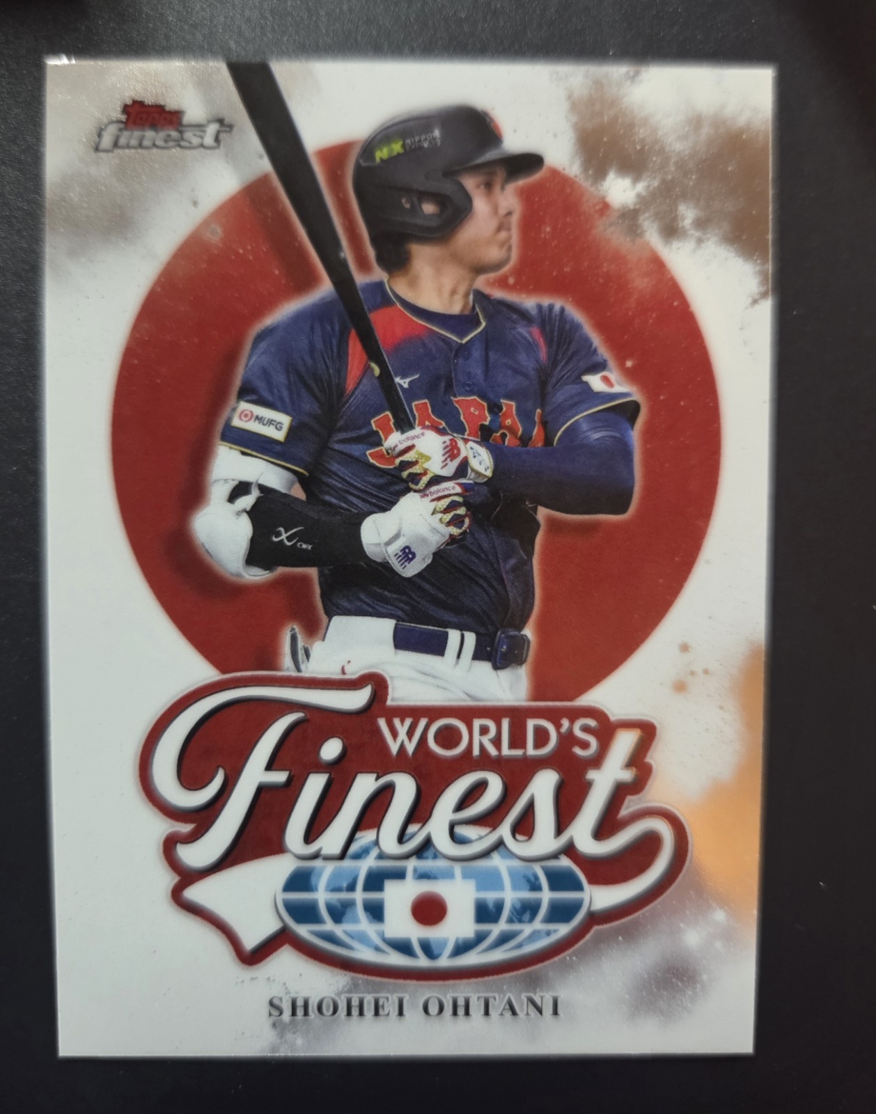 Shohei Ohtani 2026 Topps Finest World’s Finest Japan WF-22