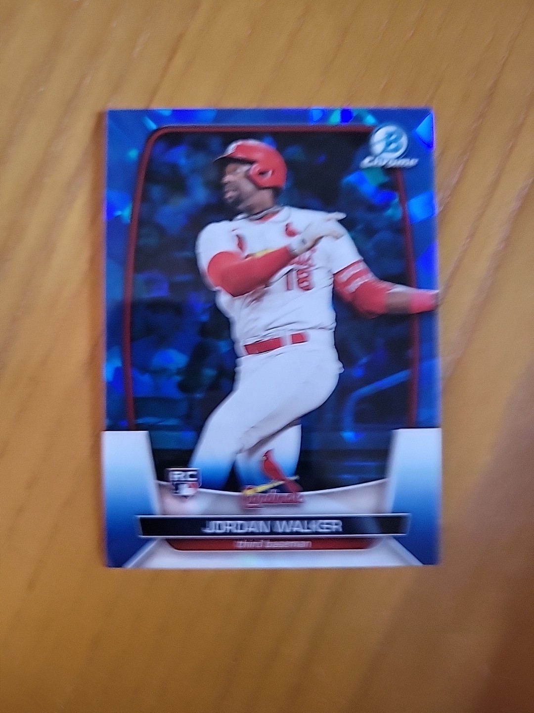 2023 Bowman Chrome Sapphire Jordan Walker #18 RC St. Louis Cardinals QTY