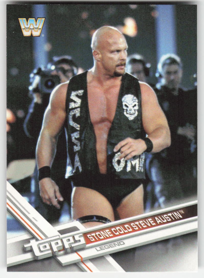 2017 Topps WWE Then Now Forever Stone Cold Steve Austin #197