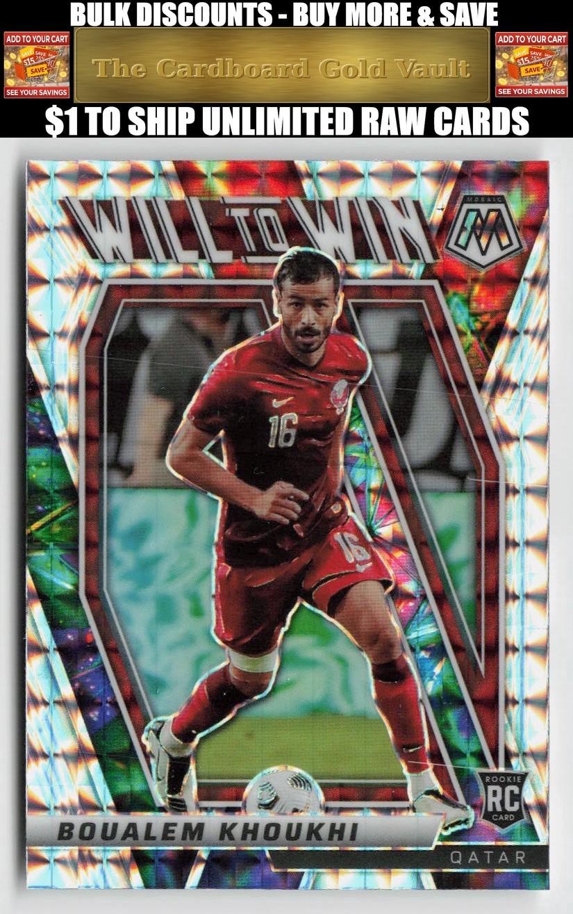 2021-22 Panini Mosaic FIFA World Cup Boualem Khoukhi #2 Mosaic