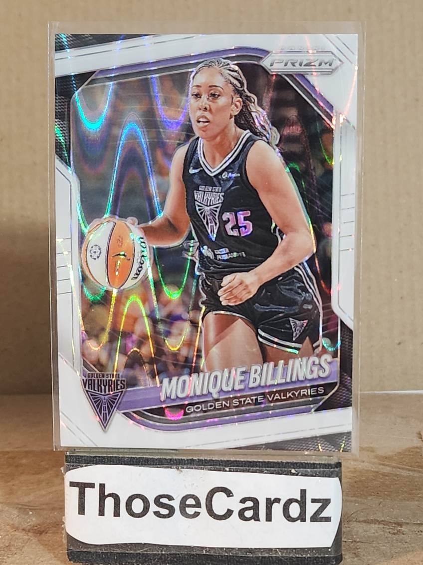 2025 Panini Prizm WNBA White Seismic Prizm #99 Monique Billings