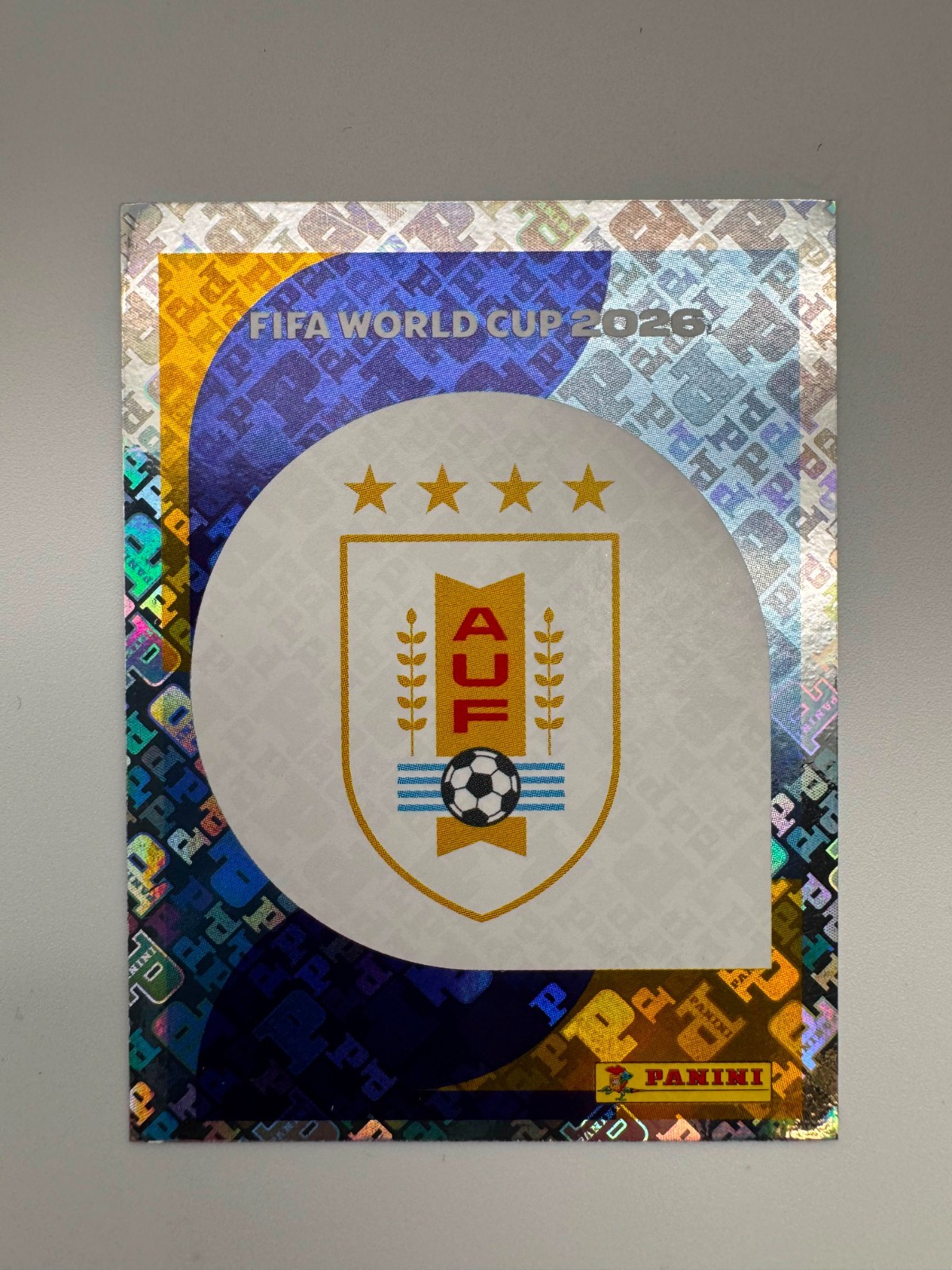 2026 100% Authentic Panini FIFA World Cup Uruguay Stickers Pick Team Logo Player