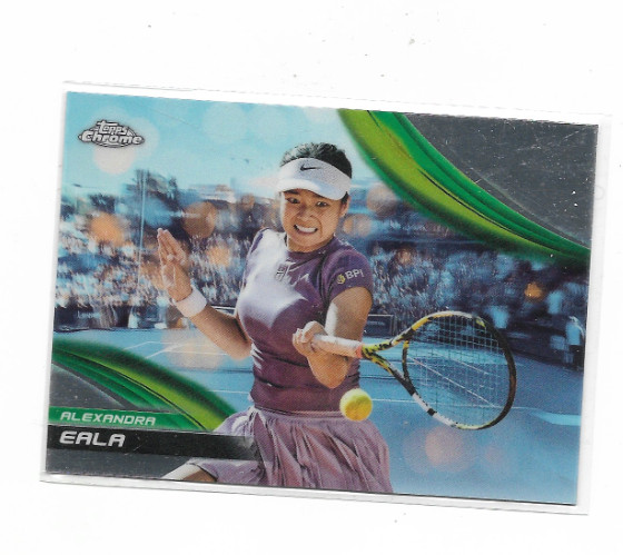 2025 TOPPS CHOME—–TENNIS———ALEXANDRA EALA—BASE CARD #171