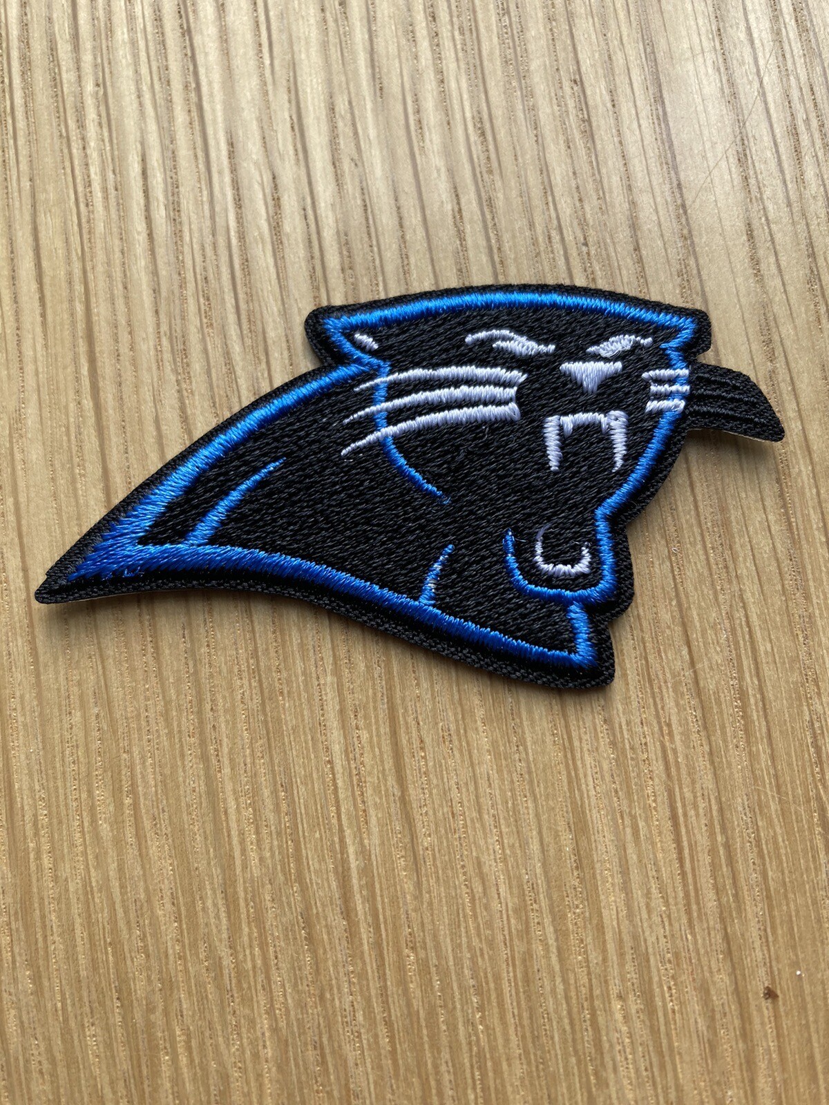 Carolina Panthers Embroidered Iron On Patch Great For Jackets & Hats NFL Panther