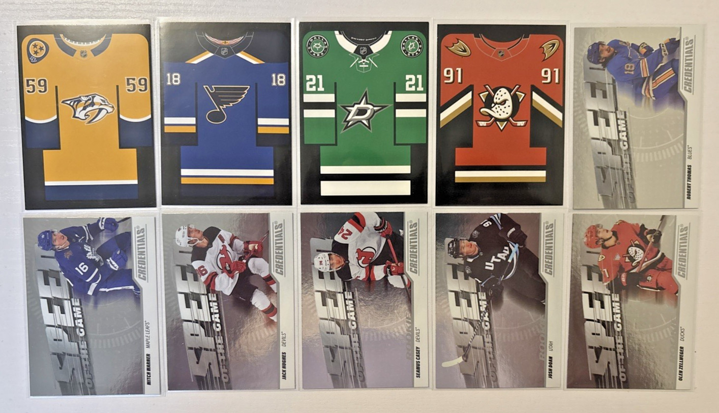 2024-25 UD Credentials Inserts, Parallels, #’d, RC’s! Complete Your Sets! U PICK