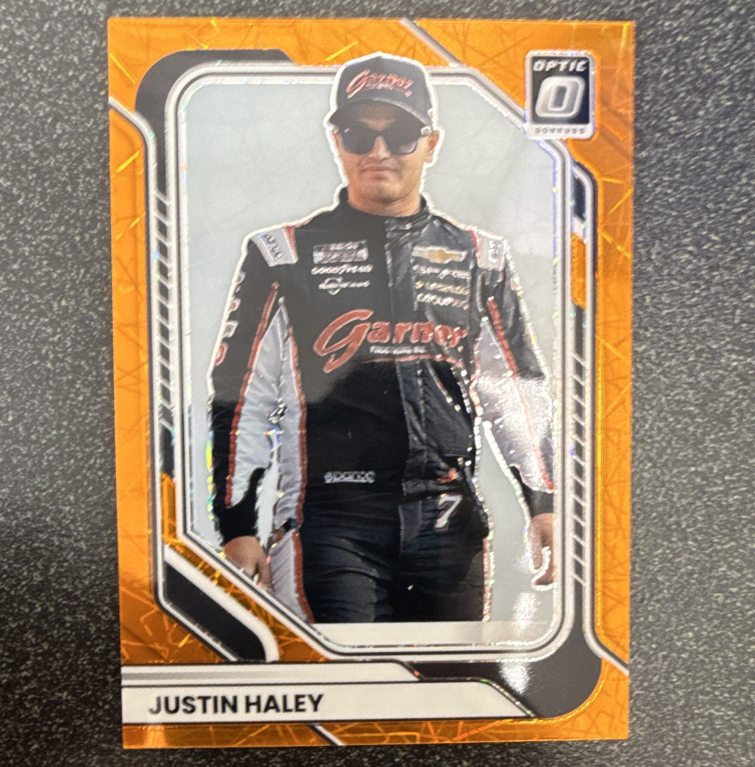 Panini 2026 Donruss NASCAR Justin Haley Orange Parallel #29 Spire Motorsports