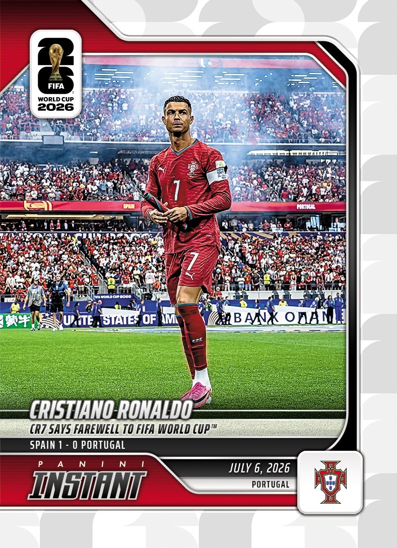 *PRESALE* 2026 Panini Instant FIFA World Cup Cristiano Ronaldo #214 Portugal