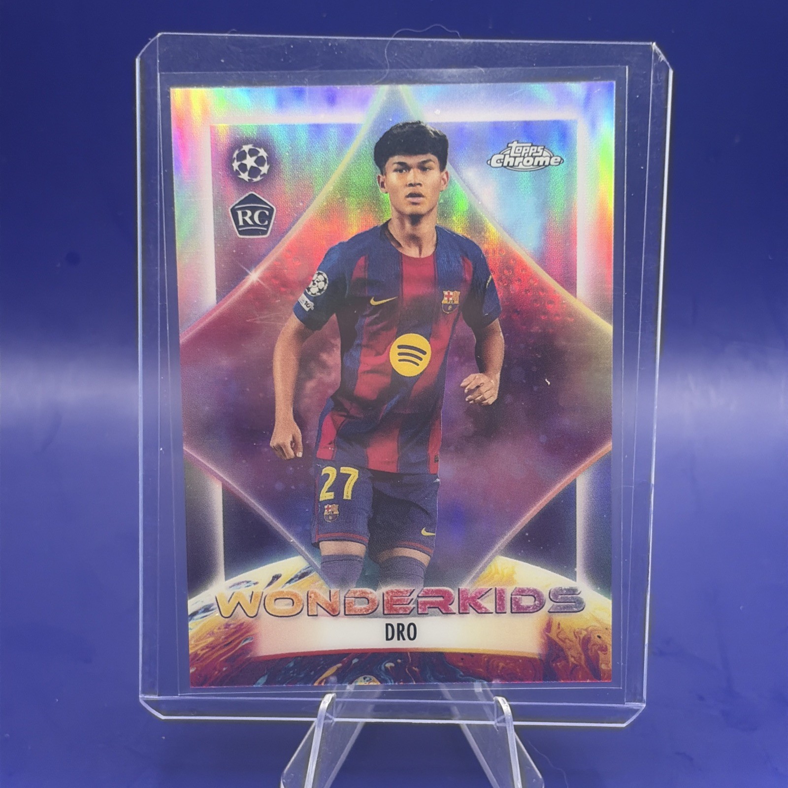 2025-26 Topps Chrome Uefa Club Competitions – Wonderkids Dro #WK-5 (RC)
