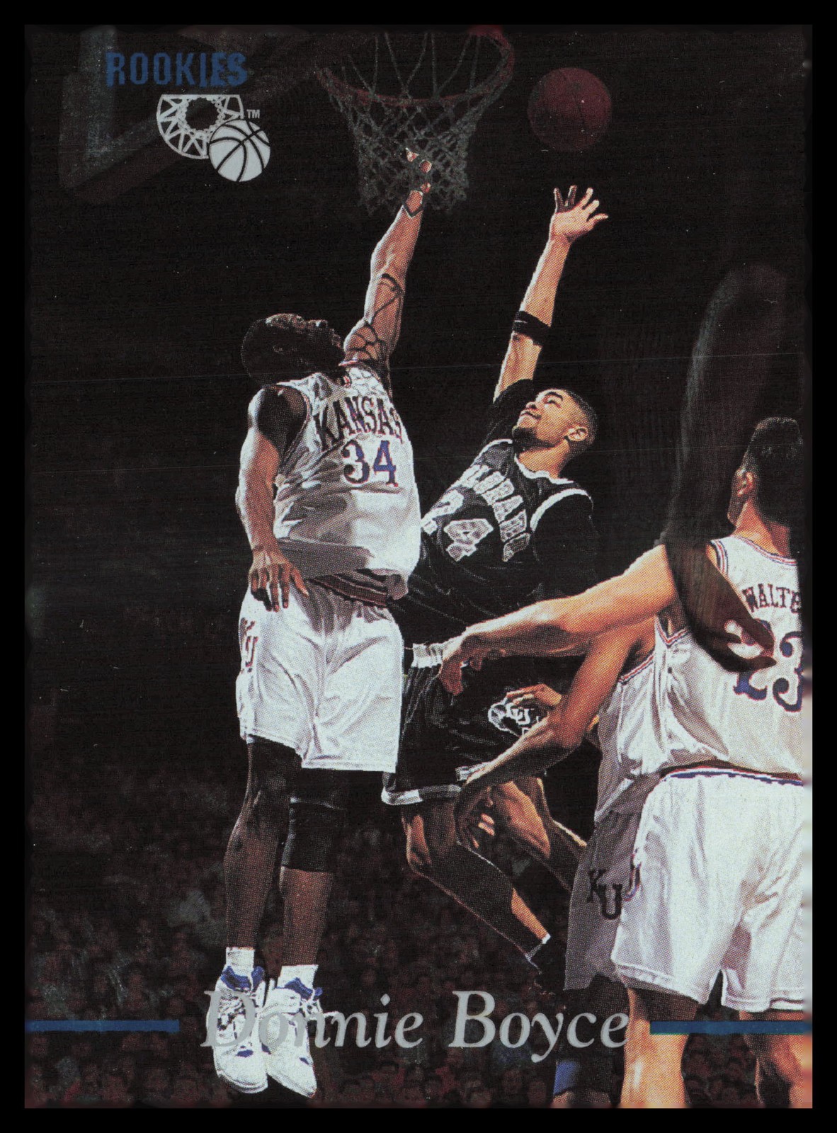 1995 Classic Rookies #40 Donnie Boyce Colorado Buffaloes Silver Foil Basketball