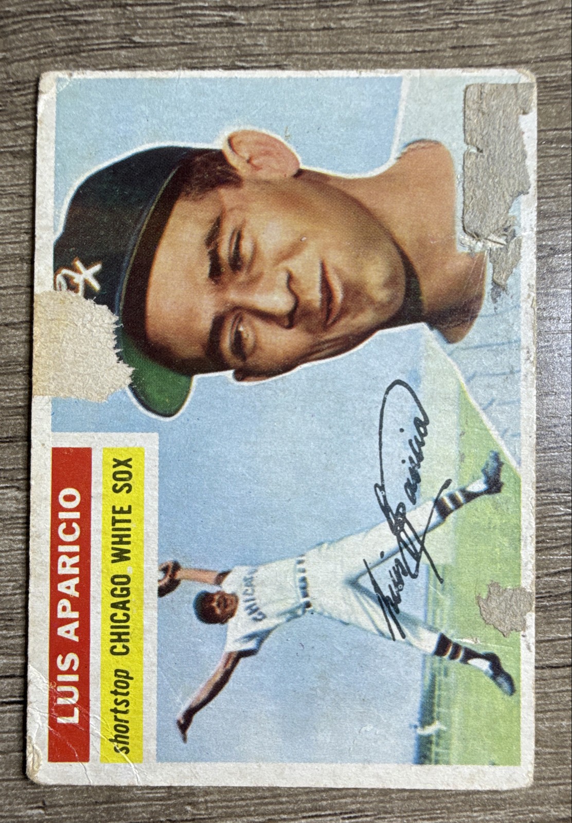 1956 Topps – Luis Aparicio #292 (RC) FILLER LOW GRADE