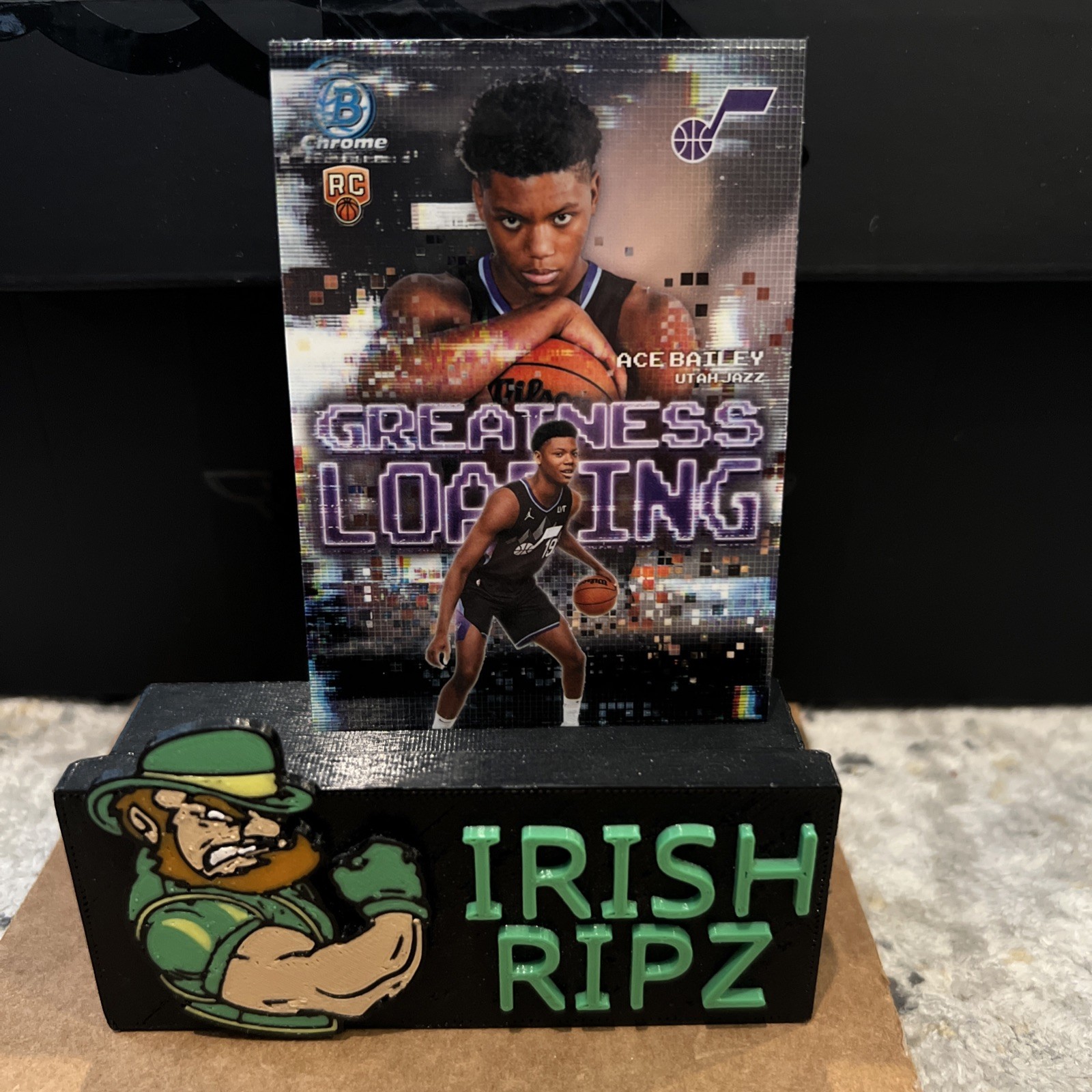 2025-26 Bowman – Greatness Loading Ace Bailey #GL-5 Refractor (RC) – Jazz RC