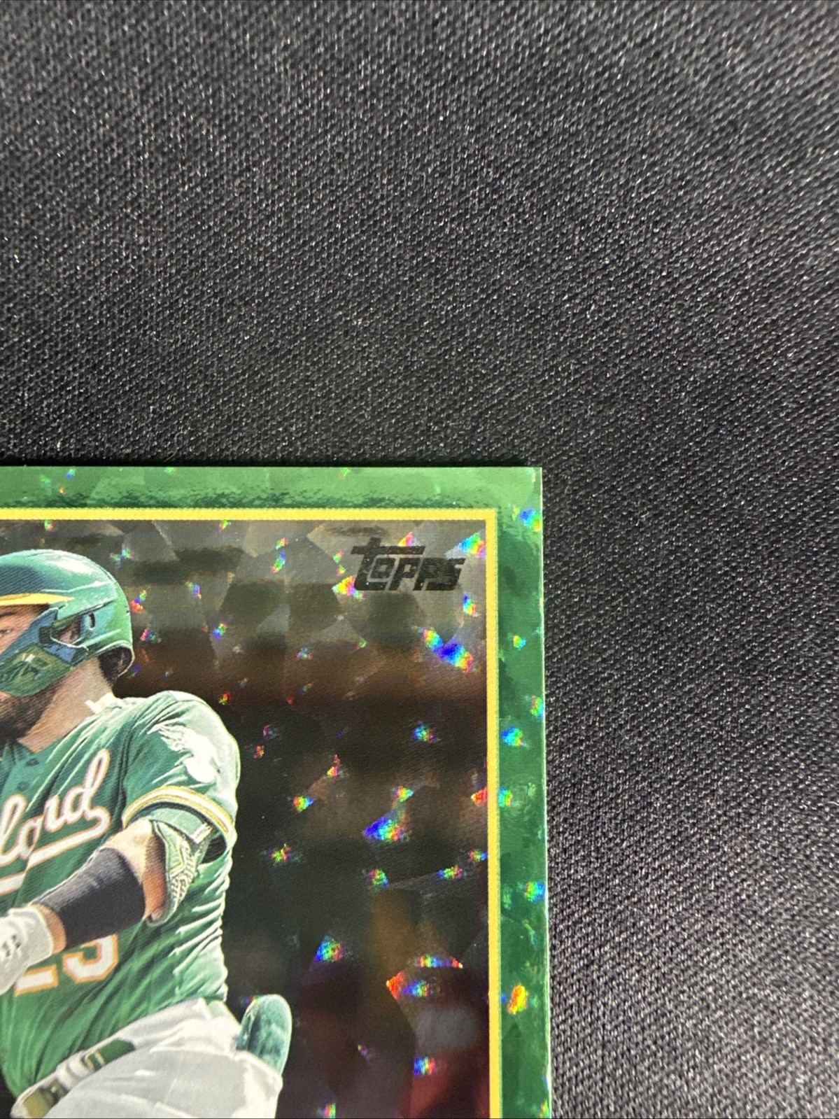 💚💛 2023 Topps Shea Langeliers #127 Green Foil /499 (RC) Rookie A’s Color Match