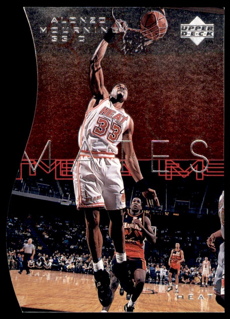 1997-98 Upper Deck Teammates #T28 Alonzo Mourning Heat