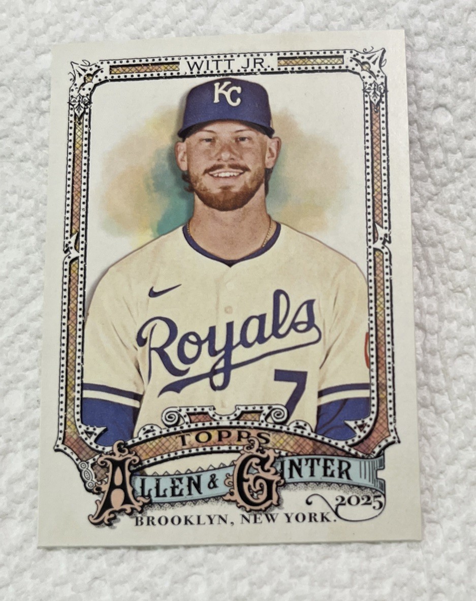 2025 Topps Allen & Ginter #123 Bobby Witt Jr.