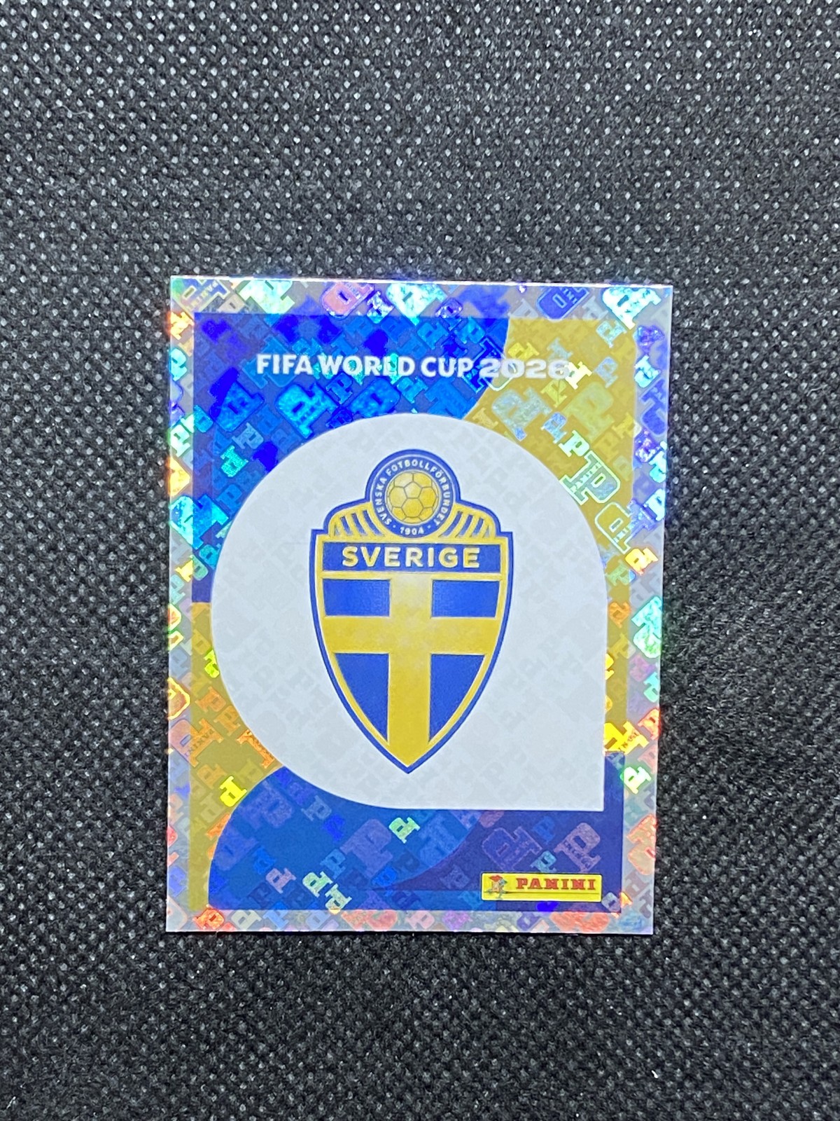 2026 Panini FIFA World Cup Stickers Emblem FOIL Sweden #SWE1