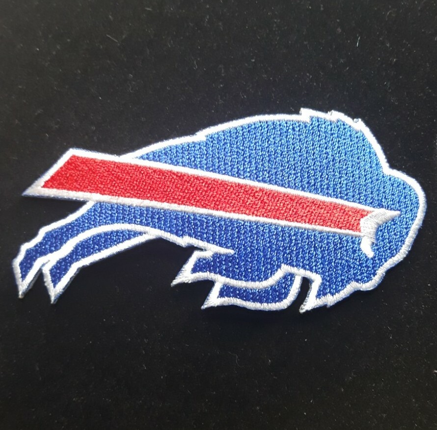 Buffalo Bills Embroider Iron Sew On Patch Emblem Applique Tag Badge 3 7/8″ x 2″