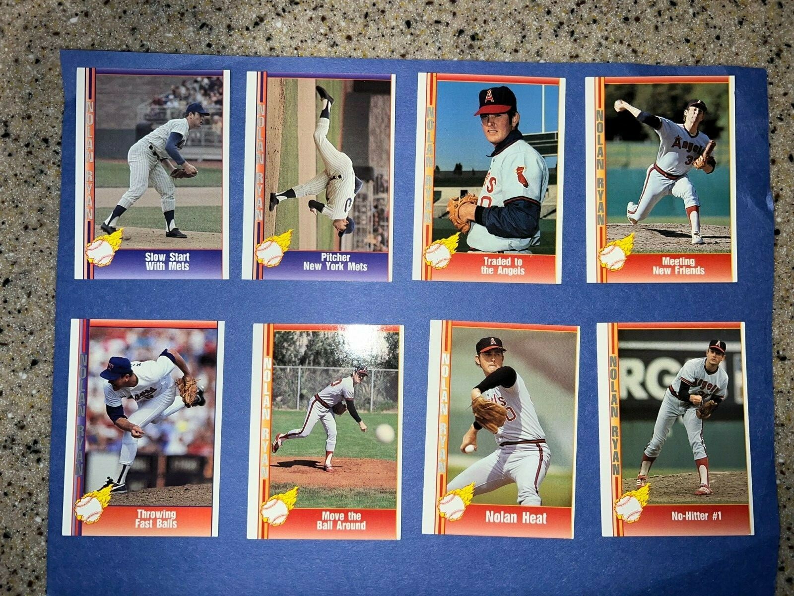 1991 PACIFIC NOLAN RYAN TEXAS EXPRESS BASEBALL CARDS YOU CHOOSE 1-222 MLB CARD