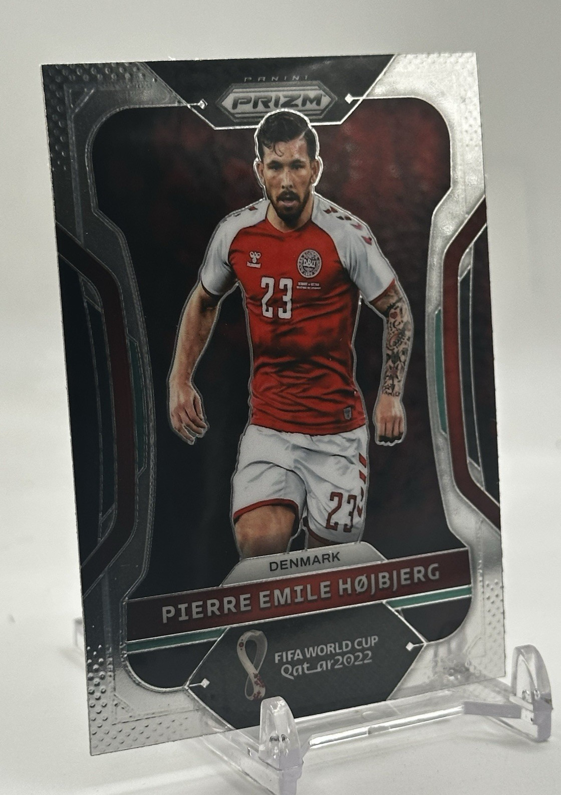 2022 Panini Prizm World Cup Qatar Pierre-Emile Hojbjerg Pierre Emile #75