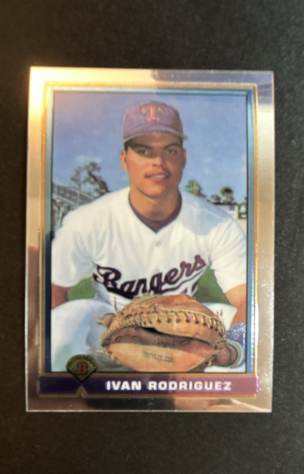 1998 Bowman Chrome – Reprints Ivan Rodriguez #27