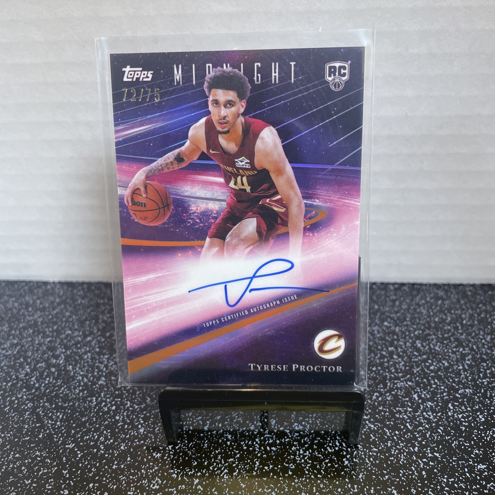 2025-26 Topps Midnight – Rookie Horizon Signatures Tyrese Proctor #RHS-TP…