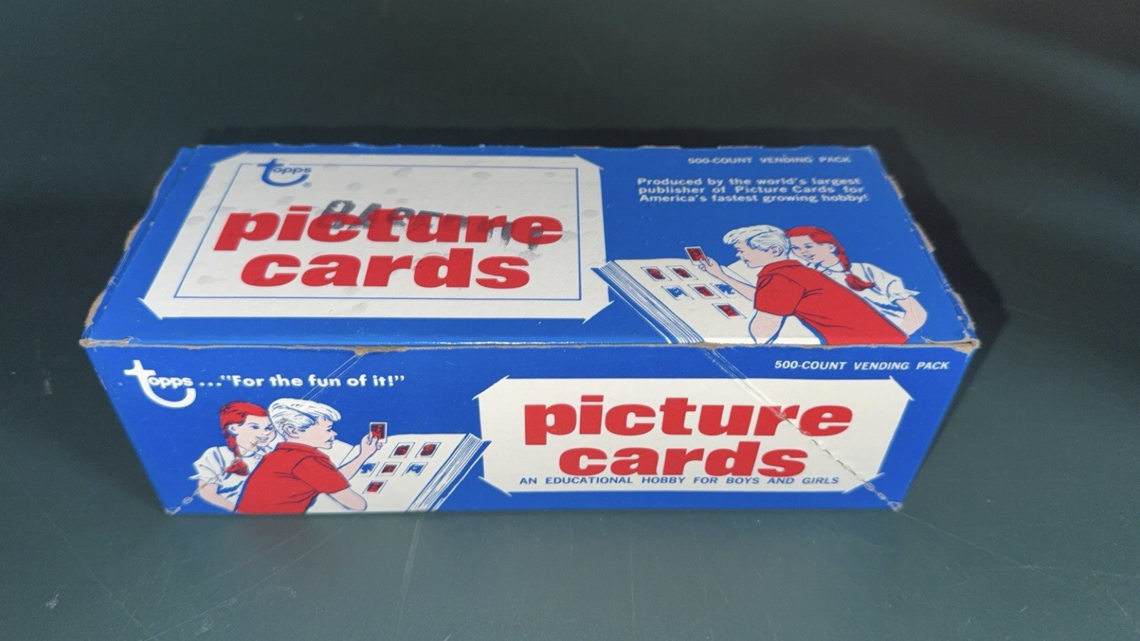 1981 Vintage Topps Vending Card Box – 500 Count Vending Pack (UNSEARCHED)