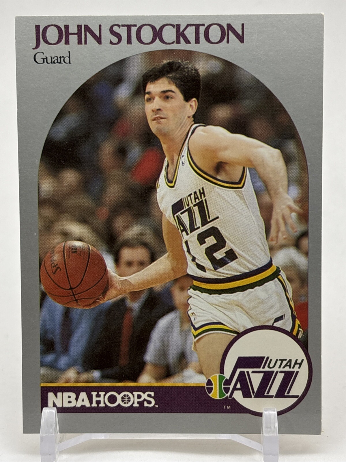 1990 NBA Properties #294 John Stockton Utah Jazz