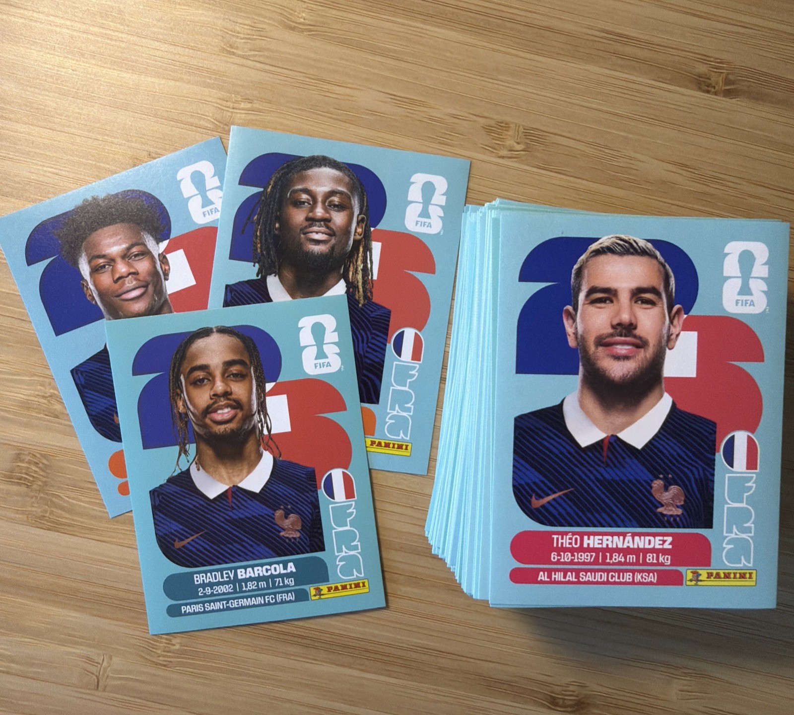 Panini FIFA World Cup 2026 Album – FRANCE SINGLE STICKERS – FREE SHIPPING