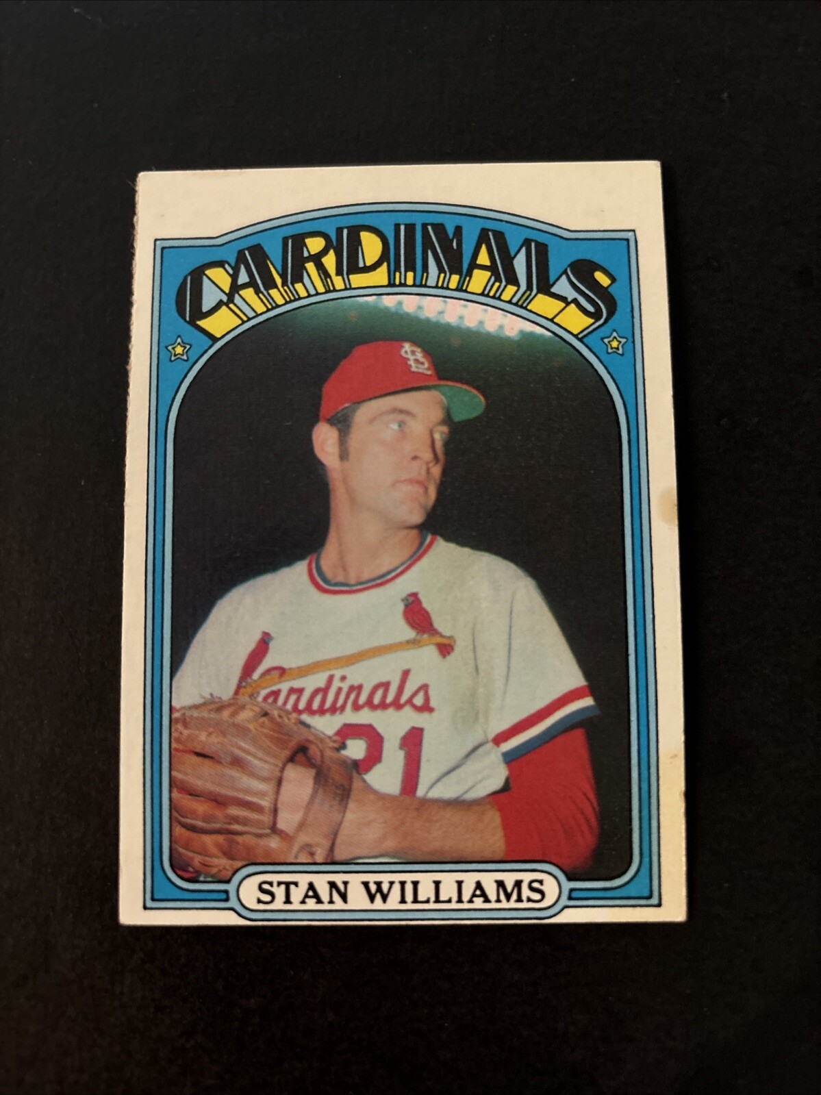1972 TOPPS # 9 STAN WILLIAMS C 2571