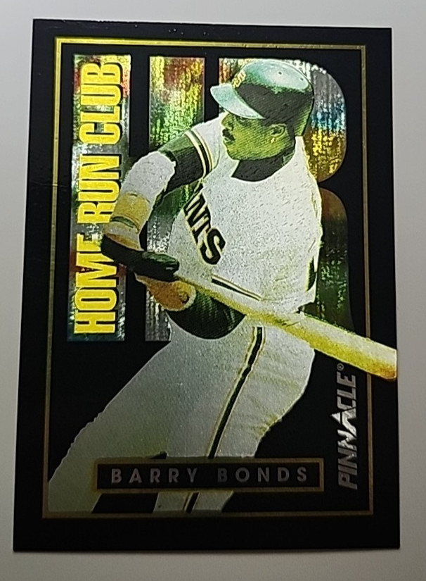 Barry Bonds 1993 Pinnacle Home Run Club #4 San Francisco Giants 145