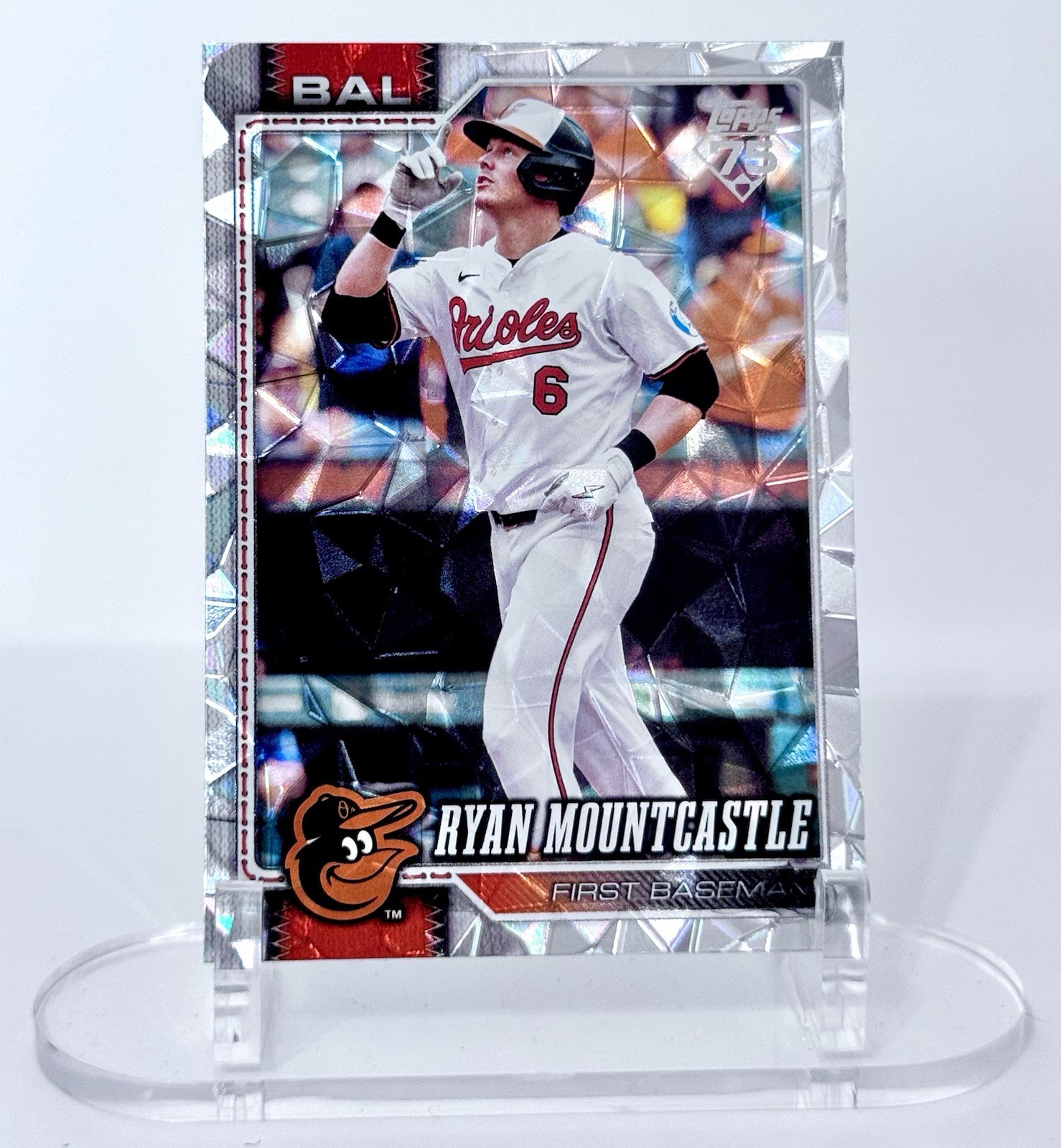 2026 Topps Series 2 Ryan Mountcastle Diamante Foil #652 Baltimore Orioles