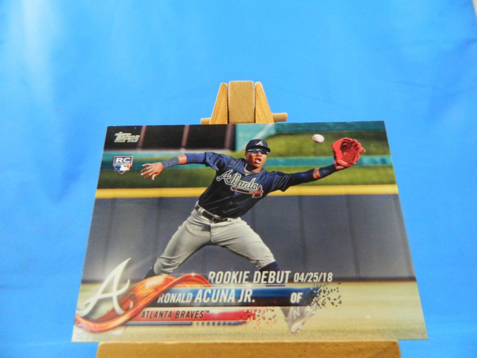 Ronald Acuna Jr Topps Update 2018 RC Rookie US252 US 252