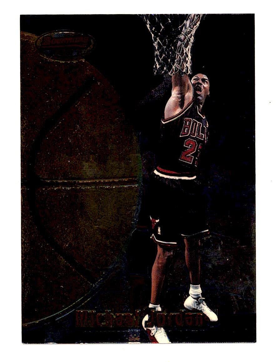 1997-98 Bowman’s Best #60 Michael Jordan – Chicago Bulls – EX