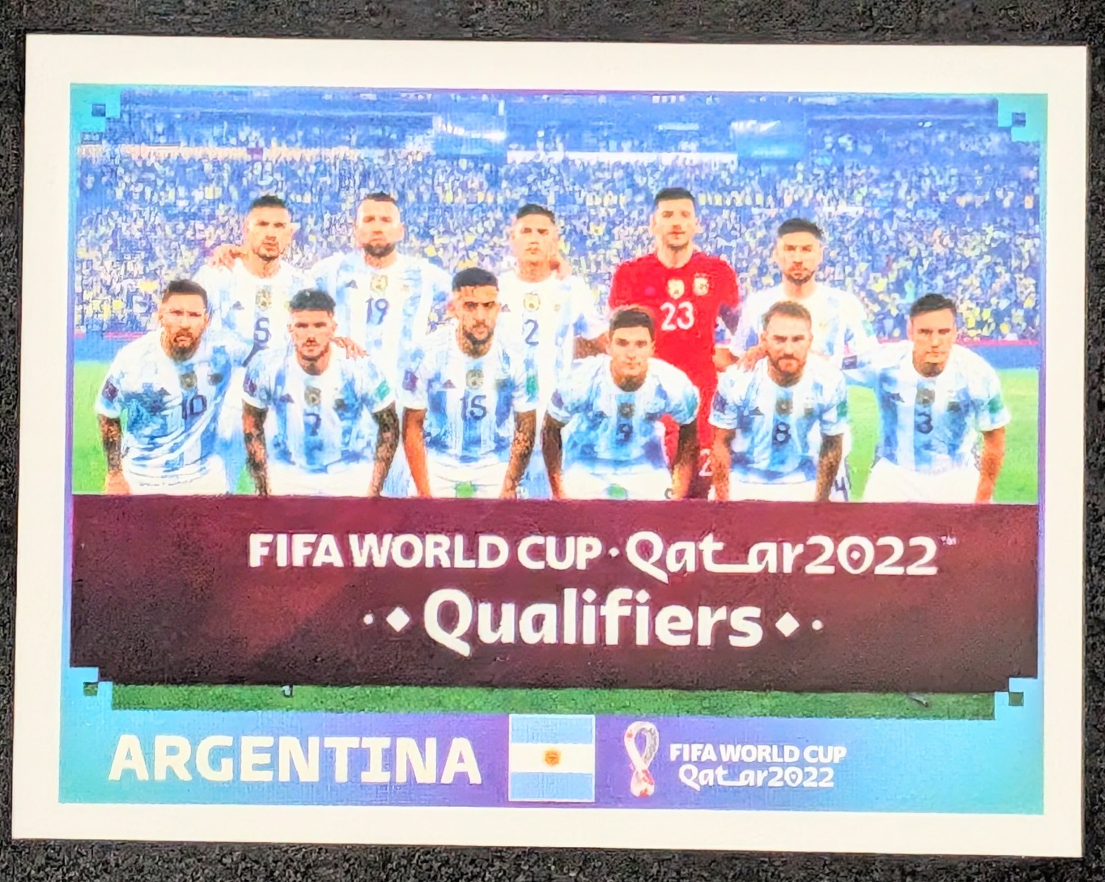ARGENTINA 2022 Panini World Cup Qatar Stickers #ARG1 Team Photo