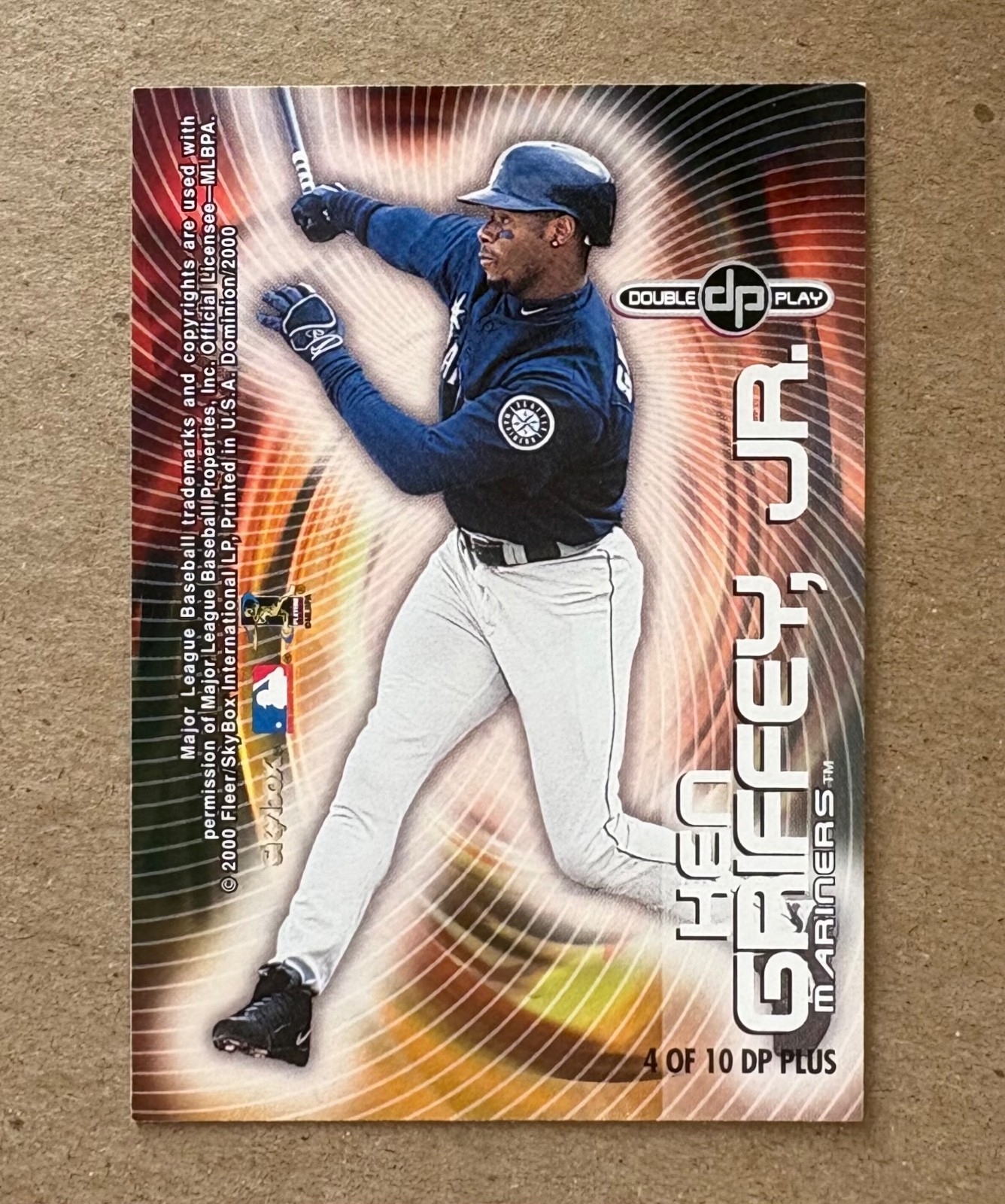 2000 Skybox Dominion – Double Play – Ken Griffey Jr – Mark McGwire – #4 – Ex