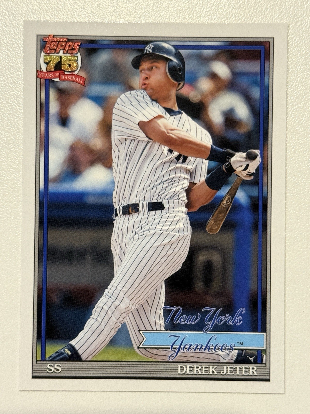 2026 Topps Derek Jeter 1991 Throwback #T91-30 New York Yankees