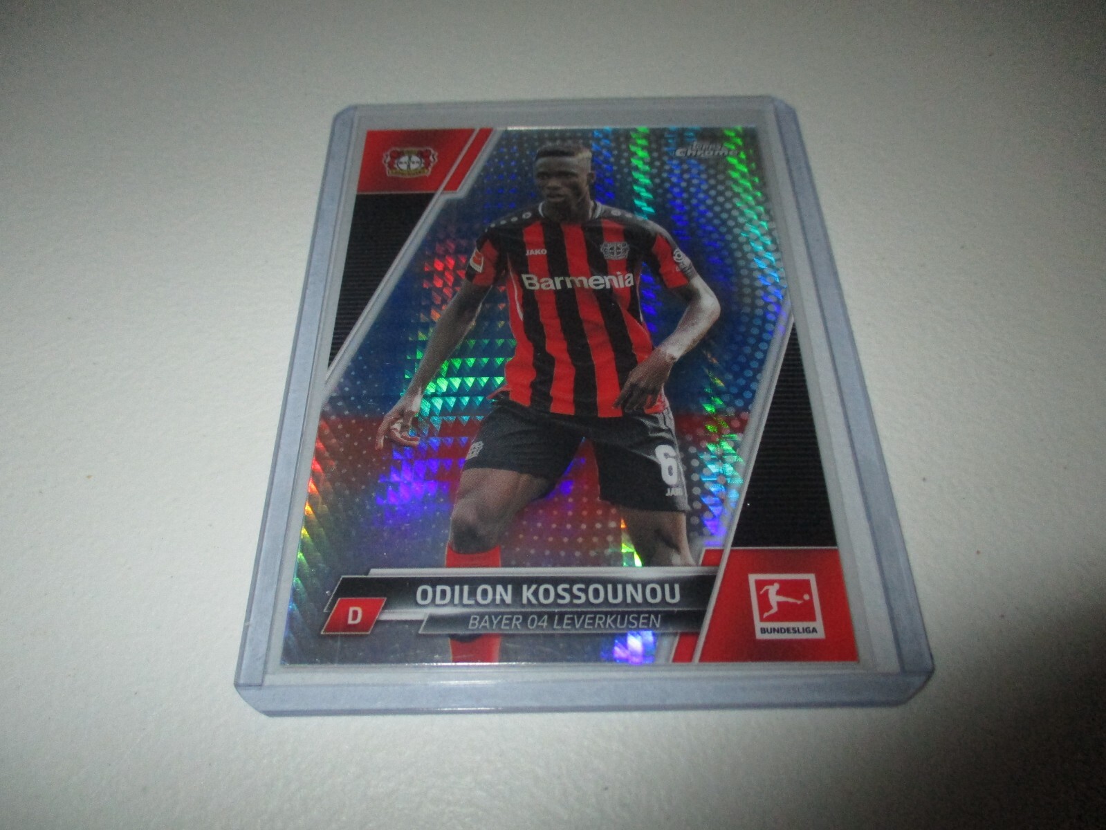 Odilon Kossounou 2022 Topps Chrome Prism Bundesliga #68 /199