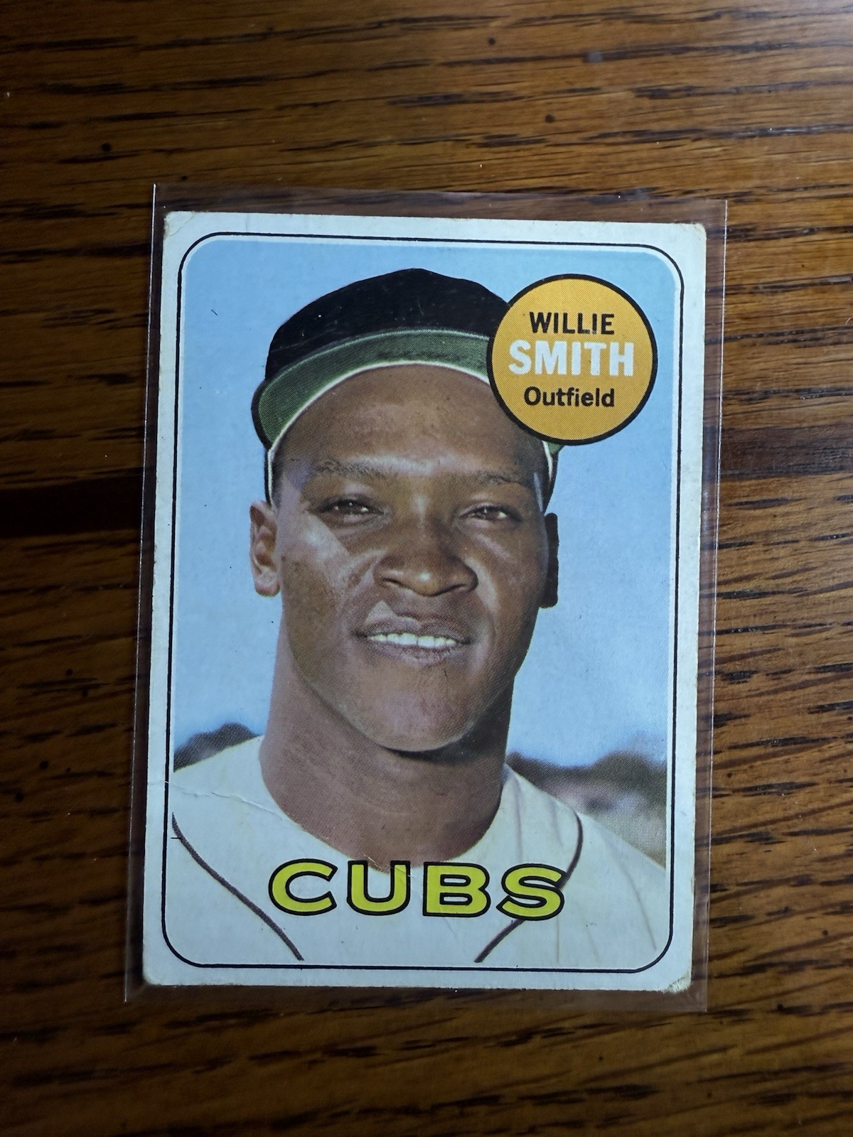 1969 Willie Smith Chicago Cubs Topps Baseball Card #198