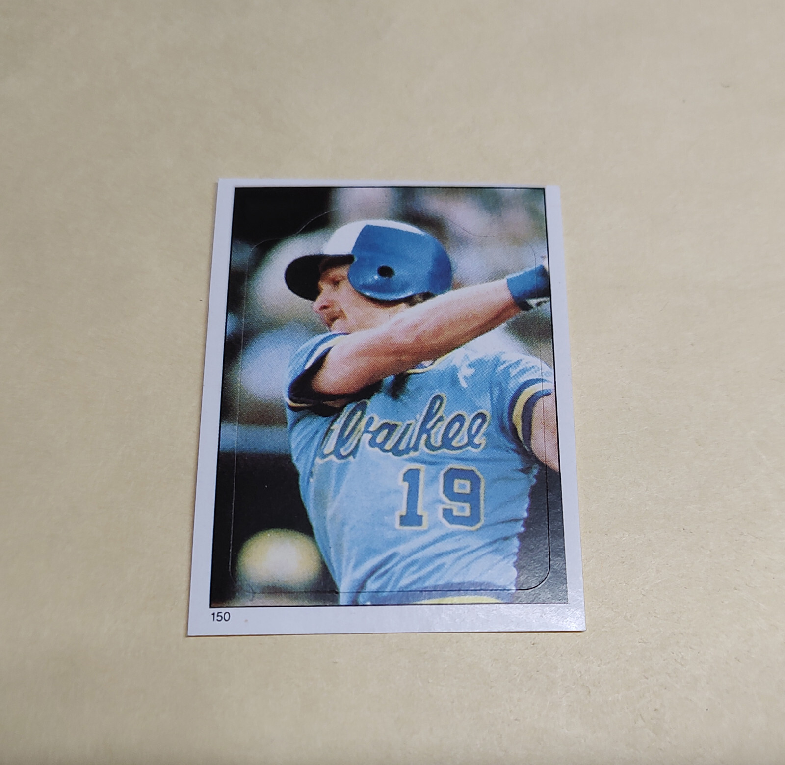 Robin Yount 1983 Topps Stickers #150 HOF Milwaukee Brewers