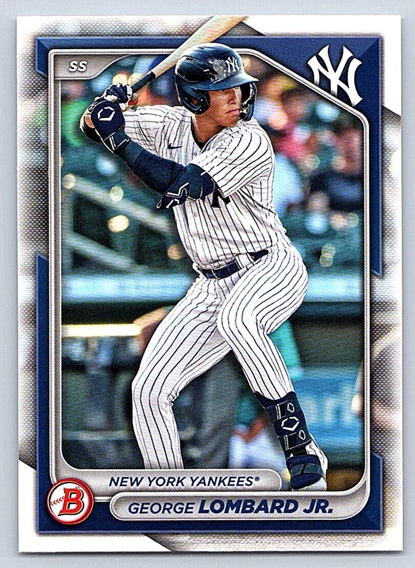GEORGE LOMBARD JR. YANKEES 2024 BOWMAN DRAFT #BD-118