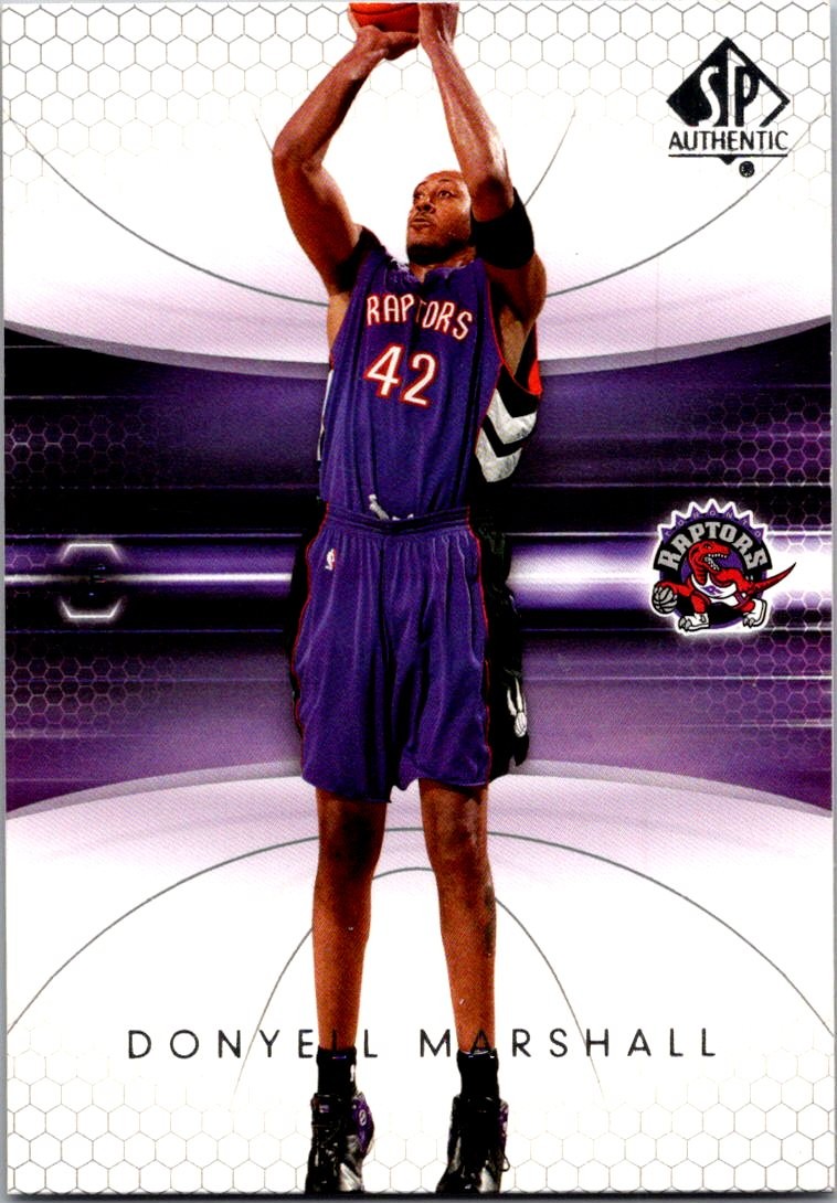 2004-05 SP Authentic #82 Donyell Marshall