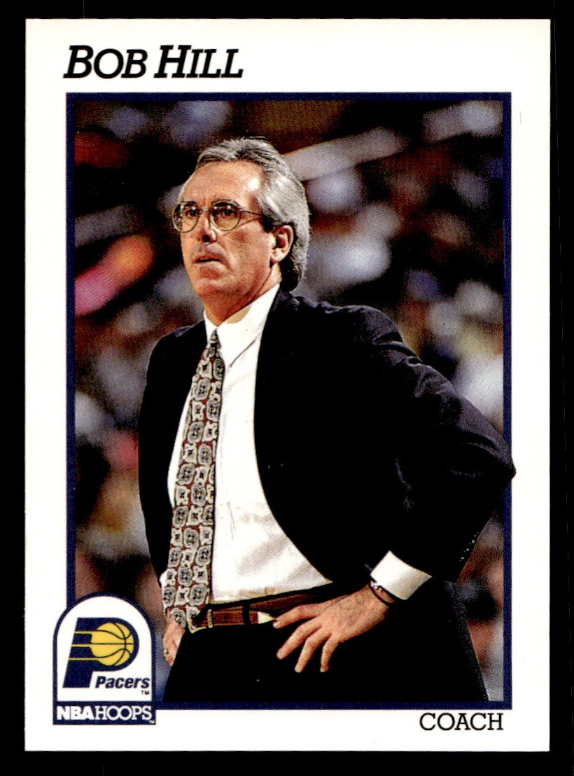 1991-92 NBA Hoops – Bob Hill #231 (RC) Basketball Sports Card Raw Trading Card