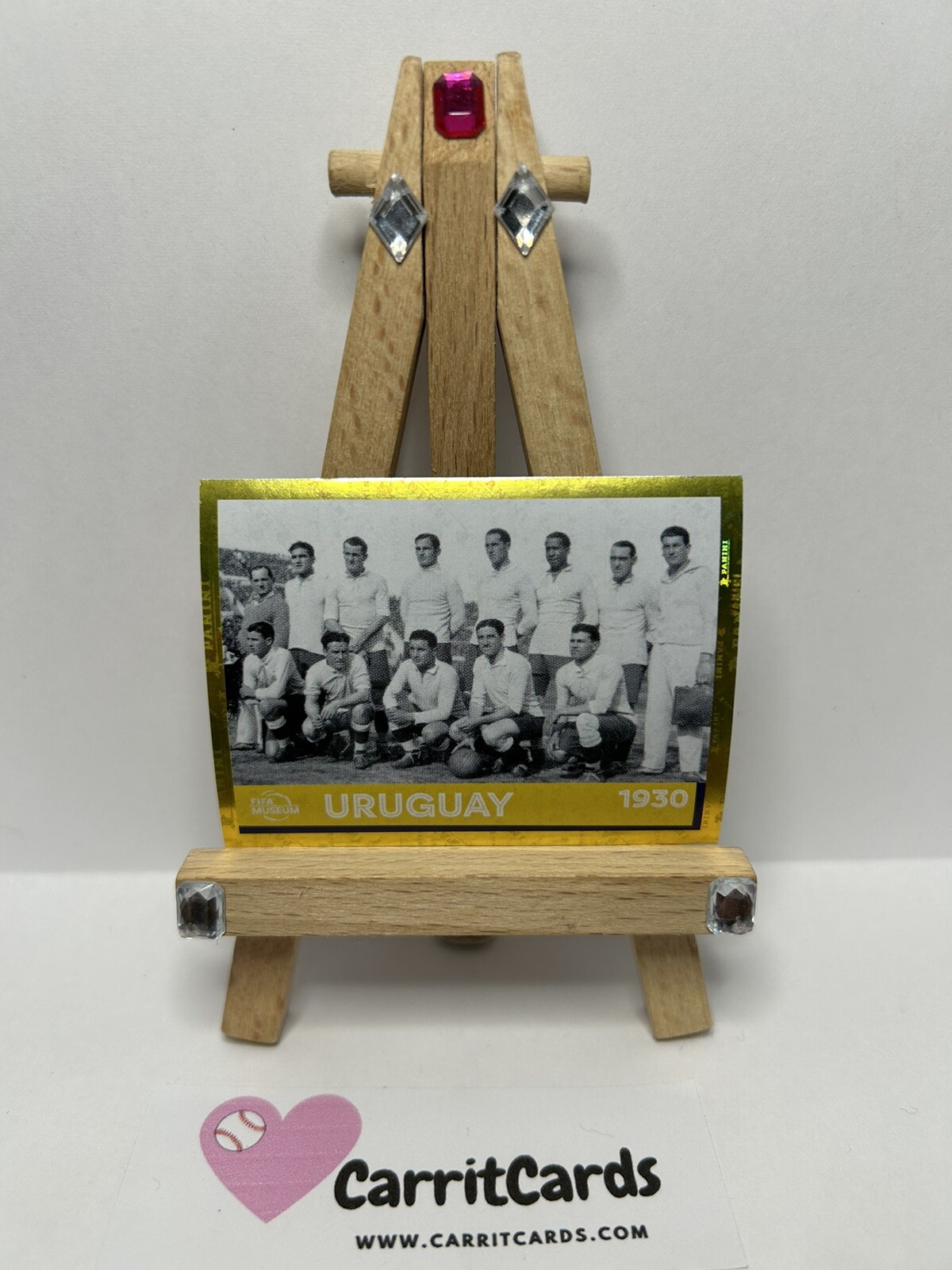 URUGUAY 2022 Panini World Cup Qatar Stickers GOLD FOIL 1930 Team Photo #FWC19
