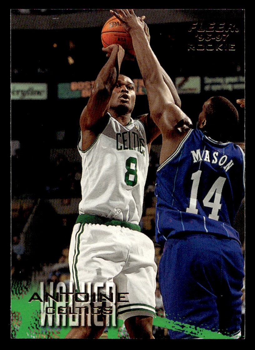1996-97 Antoine Walker #157 Boston Celtics Basketball Sports Card Raw