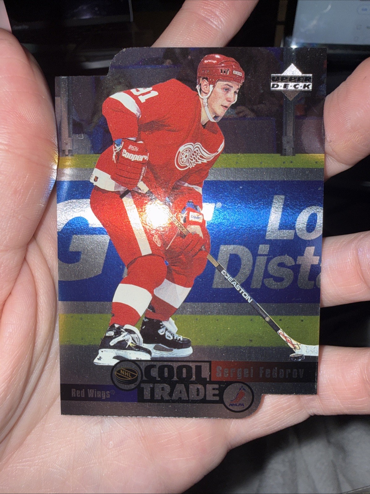 1995-96 Upper Deck – Cool Trade Limited Edition 7 Sergei Fedorov