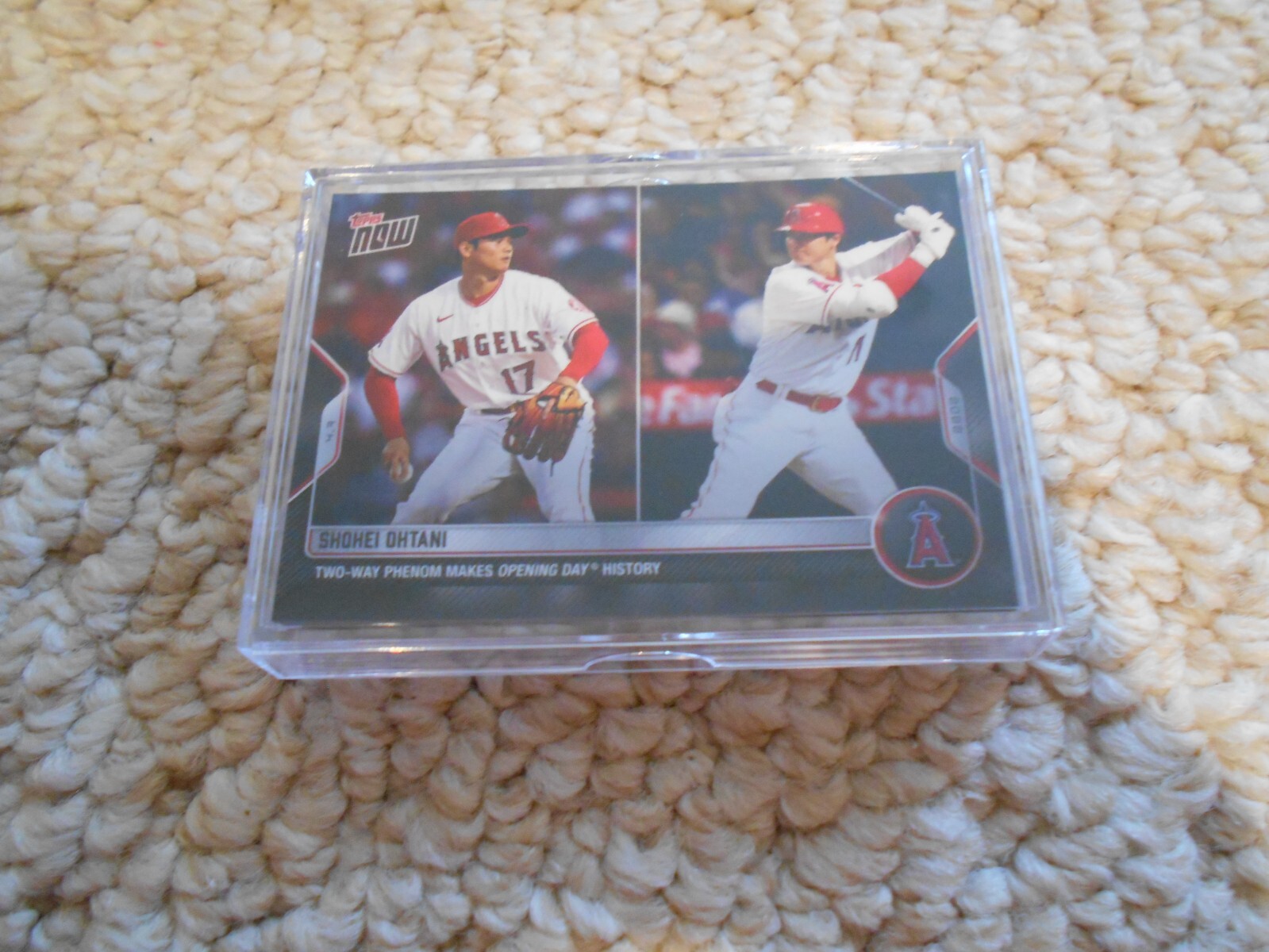 Topps Now 6 2022 Anaheim Angels Shohei Ohtani