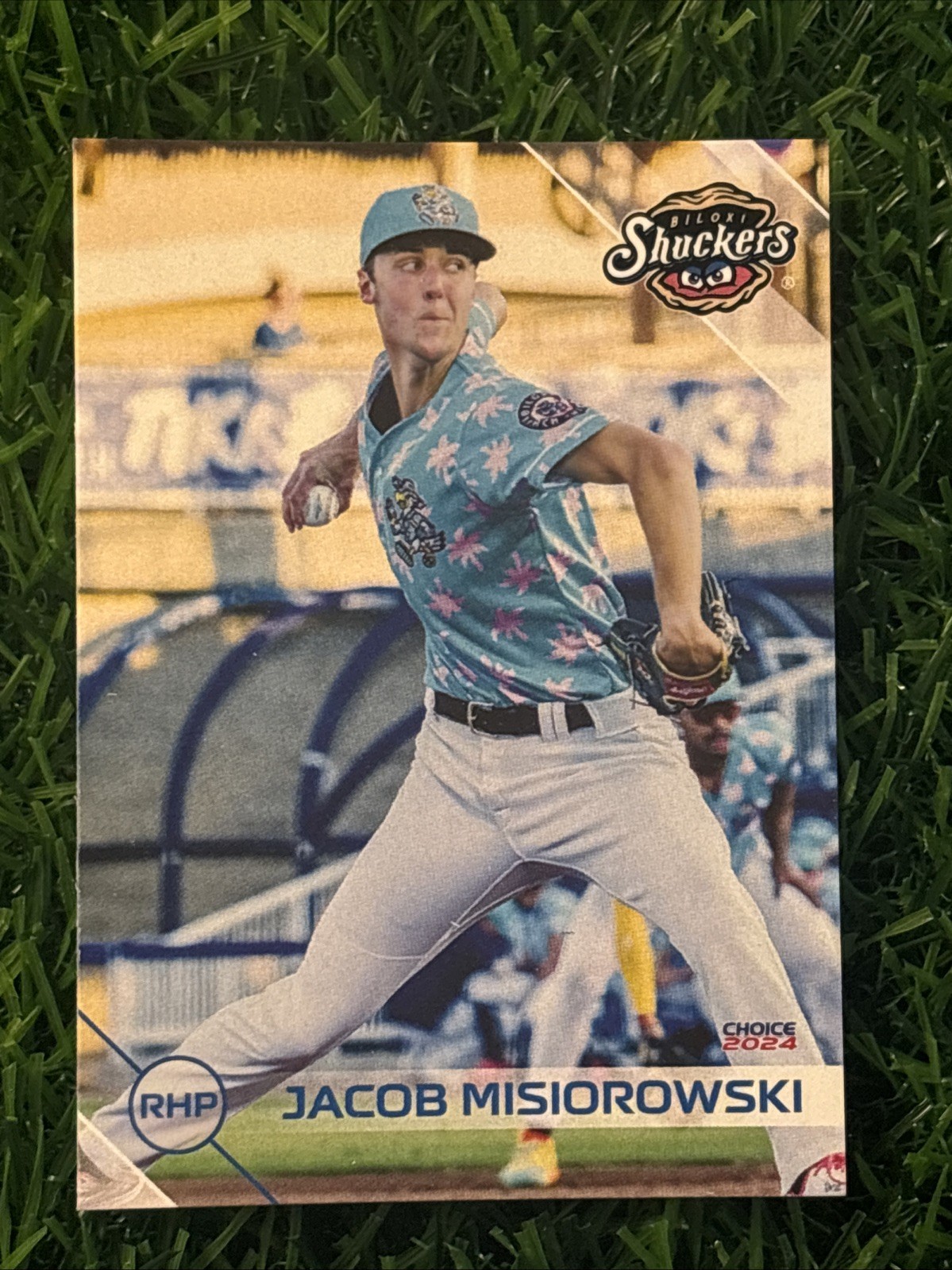 Jacob Misiorowski 2024 Choice Minor League Rookie #01 Brewers Biloxi Shuckers