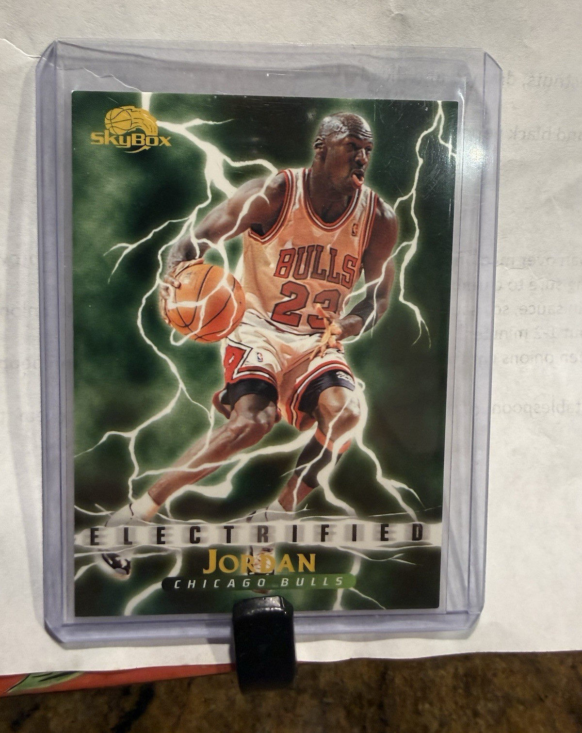 SkyBox 1995-96 Skybox Premium Michael Jordan Electrified #278 Chicago Bulls