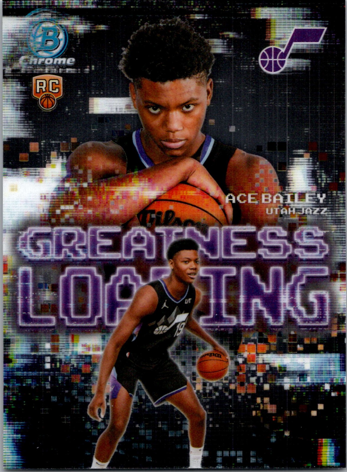 2025-26 Bowman #GL-5 Ace Bailey Greatness Loading