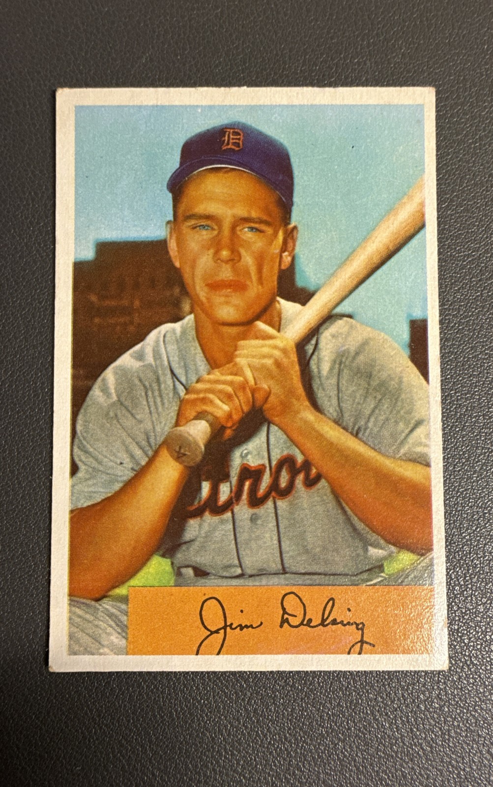 1954 Bowman – Jim Delsing #55 See description