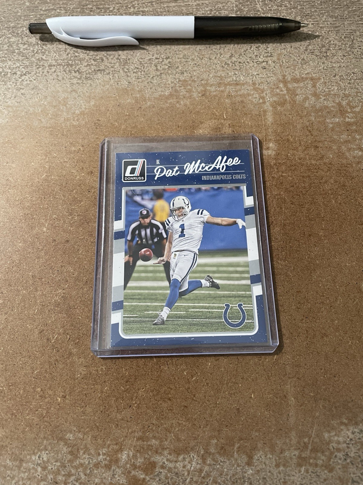 Pat McAfee 2016 Panini Donruss #131 Indianapolis Colts RC